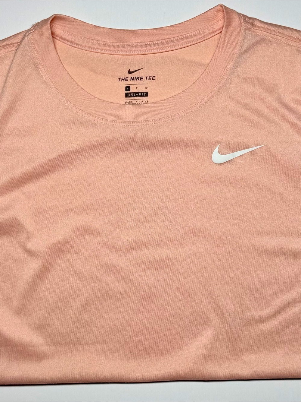 Nike One Dri‑Fit Training Shirt Women’s‎ Small Apricot Agate Pink Athletic Tee